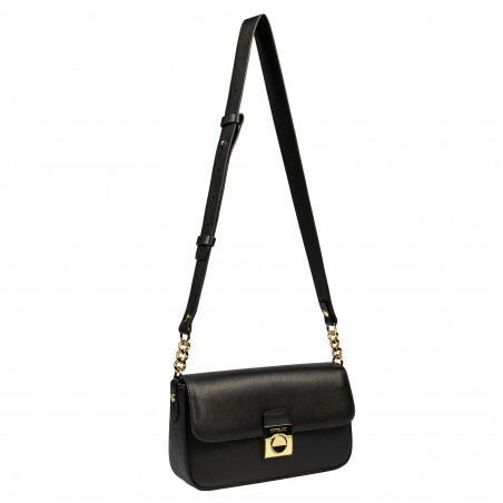 Damentasche Schultertasche 025g Biz Schwarz