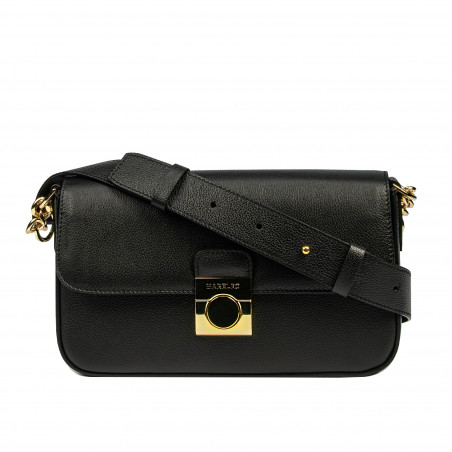Damentasche Schultertasche 025g Biz Schwarz