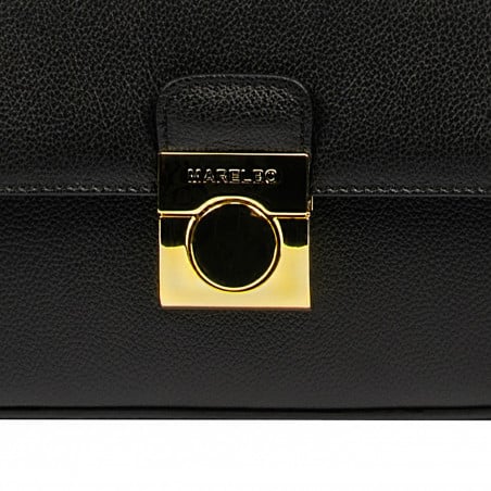 Damentasche Schultertasche 025g Biz Schwarz
