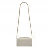 Damentasche Schultertasche 012g hellgrau Kaviar