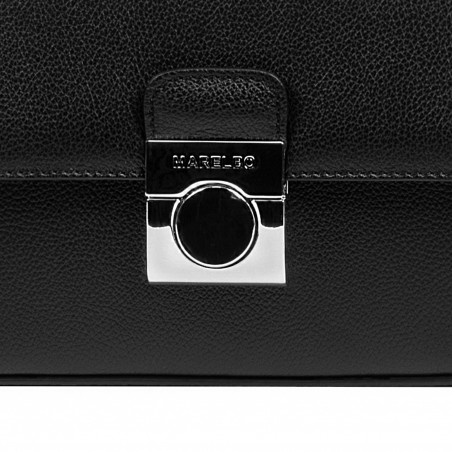 Damentasche Schultertasche 025g 01 biz schwarz