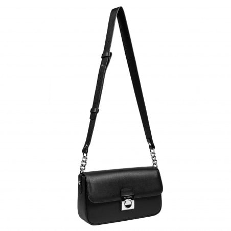 Damentasche Schultertasche 025g 01 biz schwarz