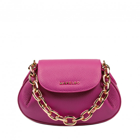 Damen-Schultertasche 027g fuchsia rosa Damen-Schultertasche 027g fuchsia rosa