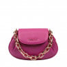 Damen-Schultertasche 027g fuchsia rosa