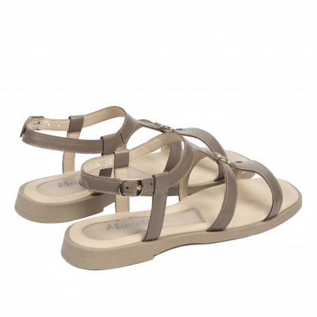 Damensandalen 5104 Sandfarbe