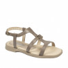 Damensandalen 5104 Sandfarbe