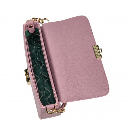 Damen-Schultertasche 025g biz mauve