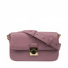 Damen-Schultertasche 025g biz mauve