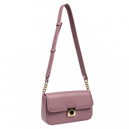 Damen-Schultertasche 025g biz mauve