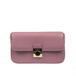 Damen-Schultertasche 025g biz mauve
