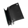 Damentasche Schultertasche 029g 01 Croco Lack Schwarz