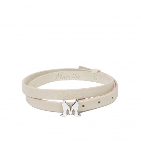 Damengürtel 42-1m Biz Beige