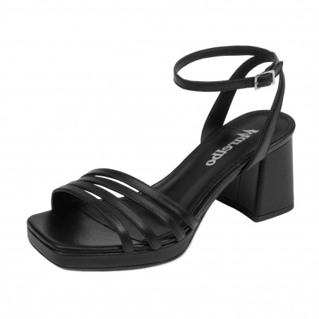 Damensandalen 1335 schwarz