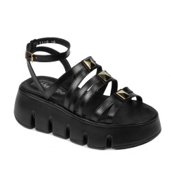 Damensandalen 5110 schwarz