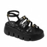 Damensandalen 5110 schwarz