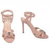 Damensandalen 1326 Lack Nude