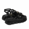 Damensandalen 5110 schwarz