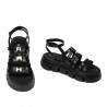 Damensandalen 5110 schwarz