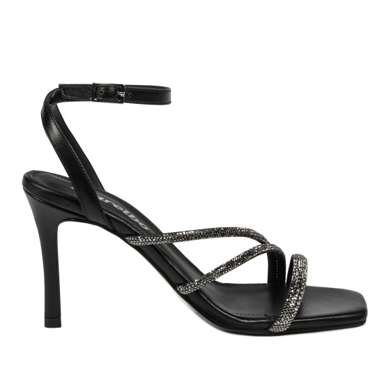 Damensandalen 1337 schwarz Damensandalen 1337 schwarz