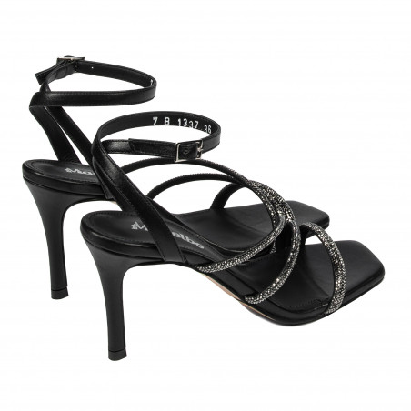 Damensandalen 1337 schwarz