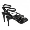 Damensandalen 1337 schwarz