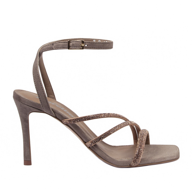 Damen Sandalen 1337 Sand Velours
