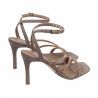 Damen Sandalen 1337 Sand Velours