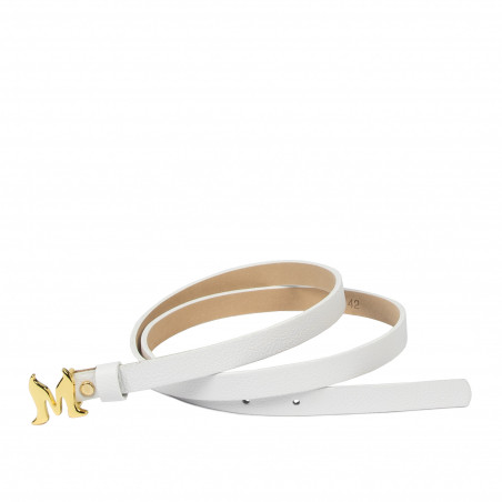 Damen Gürtel 42m biz weiß