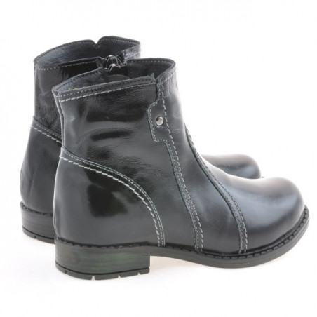 Kleinkindstiefel 28c schwarzer Lack