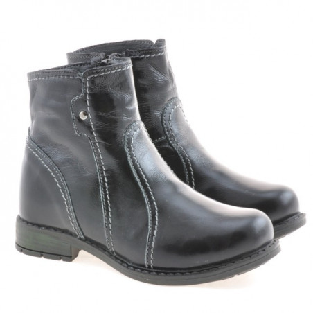 Kleinkindstiefel 28c schwarzer Lack