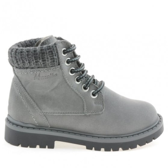 Kleine Kinderschuhe 29c Bufo Grau Kleine Kinderschuhe 29c Bufo Grau