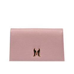 Damentasche über der Schulter 029g poudre saffiano