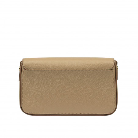 Damen-Schultertasche 025g biz cappuccino