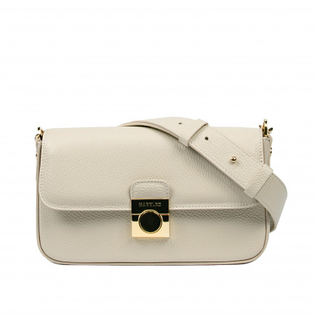Damenhandtasche zum Umhängen 025g biz panna