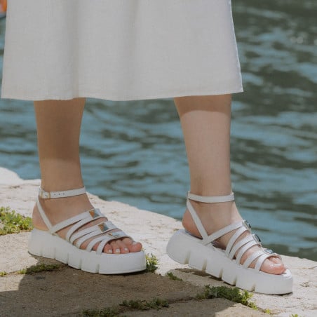 Damen Sandalen 5110 weiß lifestyle