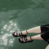 Damensandalen 5110 schwarz