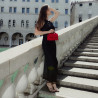 Damensandalen 1337 schwarz lifestyle