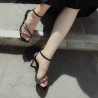 Damensandalen 1337 schwarz lifestyle