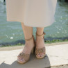 Damensandalen 5109 camel lifestyle