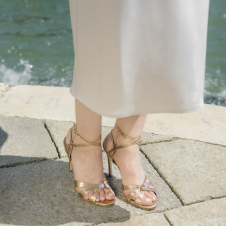 Damensandalen 1326 Bronze lifestyle