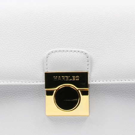 Damentasche Schultertasche 025g biz weiß