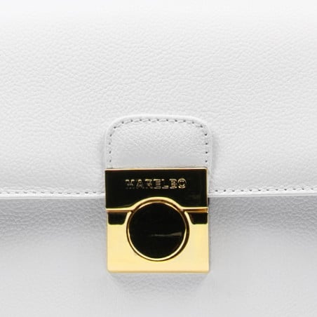 Damentasche Schultertasche 025g biz weiß