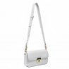 Damentasche Schultertasche 025g biz weiß