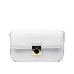 Damentasche Schultertasche 025g biz weiß