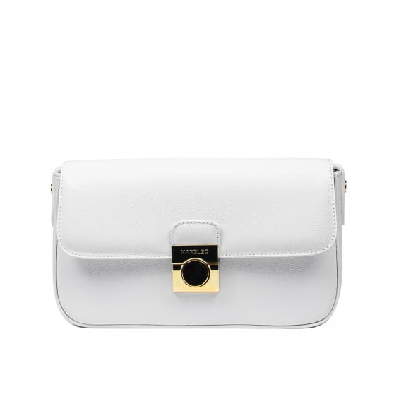 Damentasche Schultertasche 025g biz weiß Damentasche Schultertasche 025g biz weiß