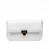 Damentasche Schultertasche 025g biz weiß