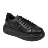 Damen-Sportschuhe 6077 schwarz kombiniert