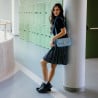 Damen-Sneaker 6074 schwarz kombiniert lifestyle