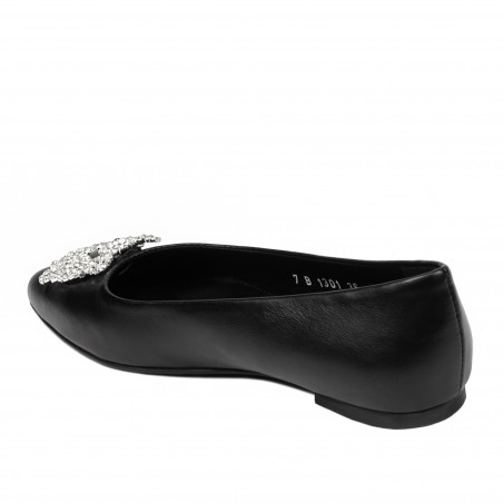 Damen Ballerinas 1301 schwarz