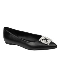 Damen Ballerinas 1301 schwarz